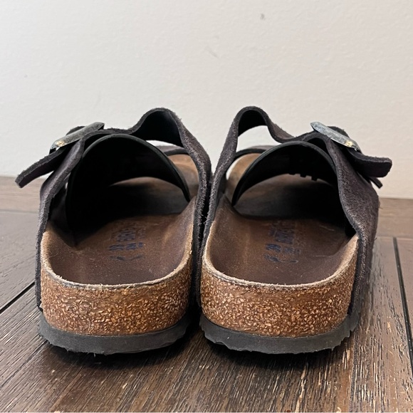 Birkenstock Arizona Sandals Suede Soft Footbed size 39 Women’s size 8 - Picture 7 of 9